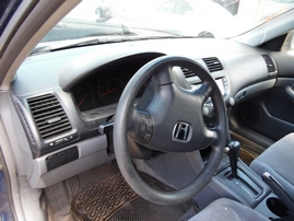 2003 HONDA ACCORD LX BLUE 4DR 2.4L VTEC AT A17595